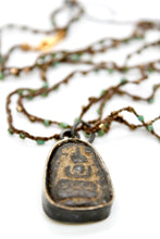 Load image into Gallery viewer, Buddha Necklace 87 - Crochet Style
