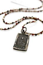 Load image into Gallery viewer, Buddha Necklace 88 - Crochet Style

