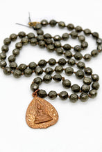Load image into Gallery viewer, Buddha Necklace 94 - Pyrite Stone
