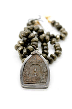 Load image into Gallery viewer, Buddha Necklace 97 - Pyrite
