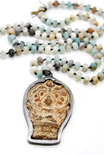Load image into Gallery viewer, Buddha Necklace 101 - Amazonite
