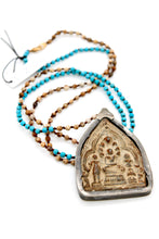Load image into Gallery viewer, Buddha Necklace 102 - Jasper and Turquoise
