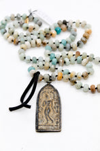 Load image into Gallery viewer, Buddha Necklace 105 - Amazonite
