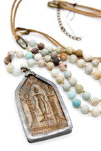 Load image into Gallery viewer, Buddha Necklace 111 - Amazonite
