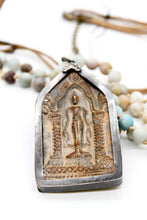 Load image into Gallery viewer, Buddha Necklace 111 - Amazonite
