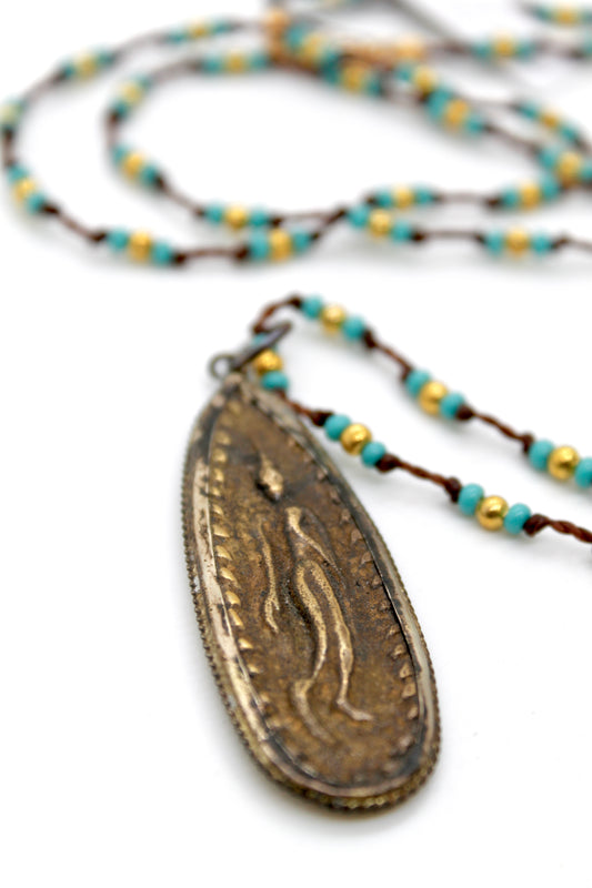 Buddha Necklace 113 - Beaded Necklace
