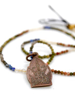 Load image into Gallery viewer, Buddha Necklace 116 - Mixed Mini Semi Precious Stones Necklace
