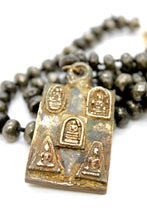 Load image into Gallery viewer, Buddha Necklace 130 - Pyrite Stone Necklace
