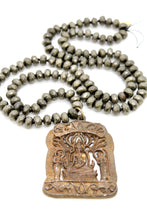 Load image into Gallery viewer, Buddha Necklace 134 - Pyrite Stone Necklace
