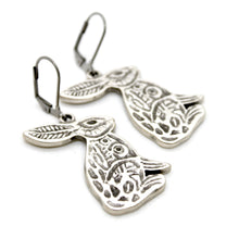 Load image into Gallery viewer, Silver Rabbit Earrings - E9-36501
