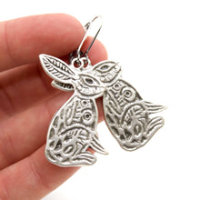Load image into Gallery viewer, Silver Rabbit Earrings - E9-36501
