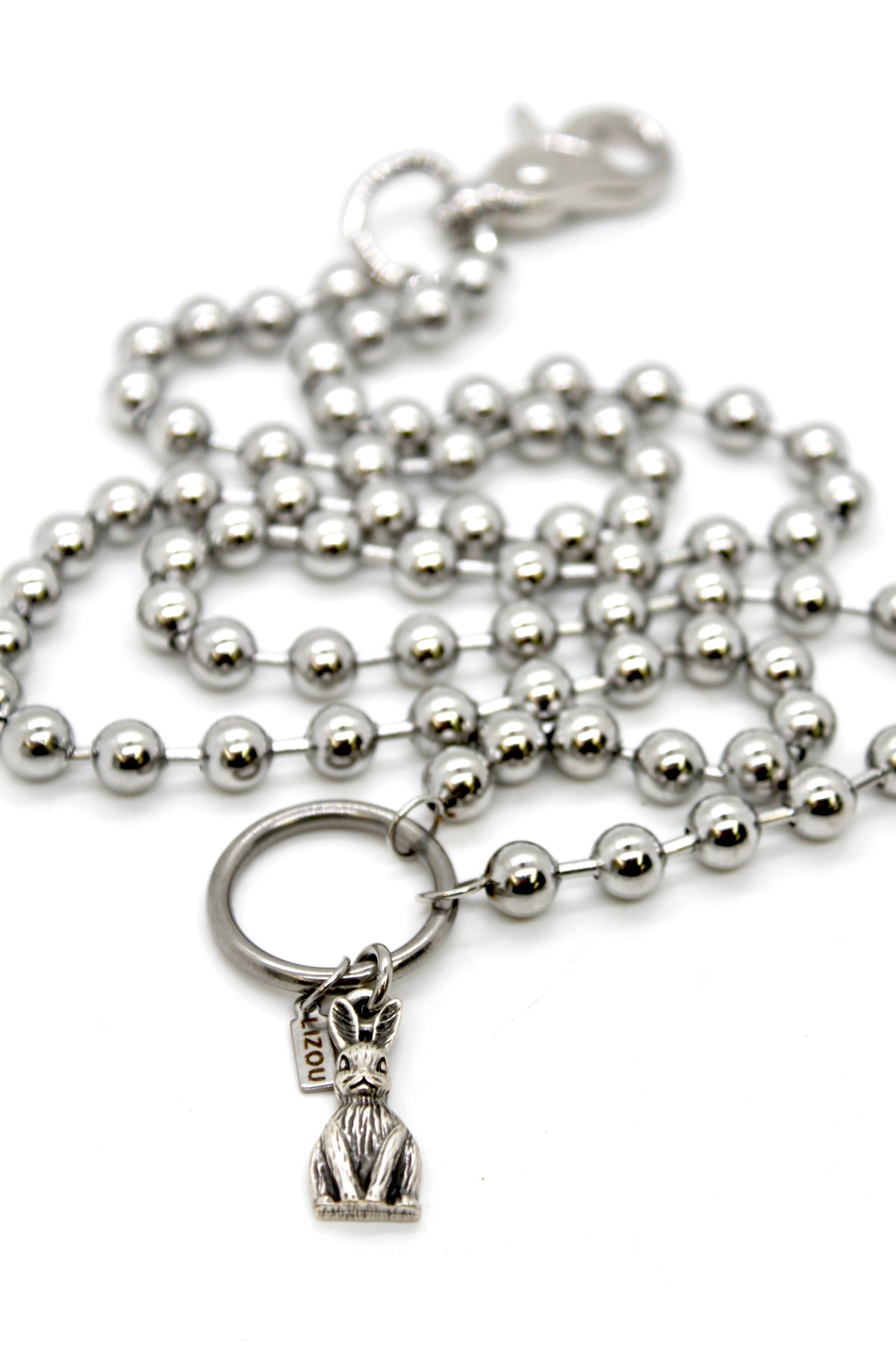 Little Rabbit Convertible Silver Chain Necklace