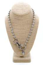 Load image into Gallery viewer, Flowering Cactus Convertible Silver Chain Necklace
