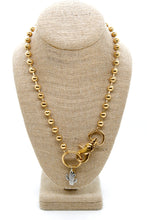 Load image into Gallery viewer, Flowering Cactus Convertible Gold Chain Necklace
