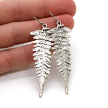 Load image into Gallery viewer, Fern Leaf Earrings - E9-21166
