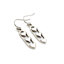 Load image into Gallery viewer, Triple Heart Charm Earrings - E9-29872
