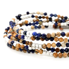 Load image into Gallery viewer, Semi Precious Stone Mix Luxury Stack Bracelet - BL-Genesis
