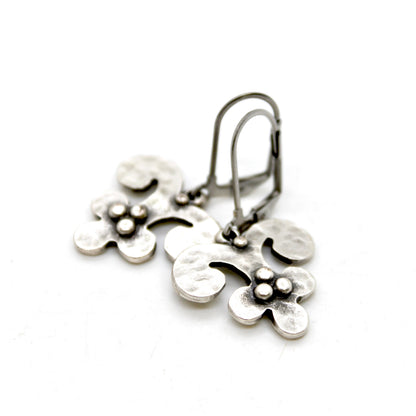 Artsy Silver Charm Earrings - E9-36355