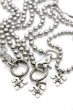 Load image into Gallery viewer, Artsy Silver Charm Convertible Silver Chain Necklace
