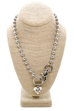 Load image into Gallery viewer, Artsy Silver Charm Convertible Silver Chain Necklace
