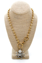 Load image into Gallery viewer, Octopus Charm Convertible Gold Chain Necklace
