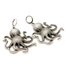 Load image into Gallery viewer, Octopus Charm Earrings - E9-37186
