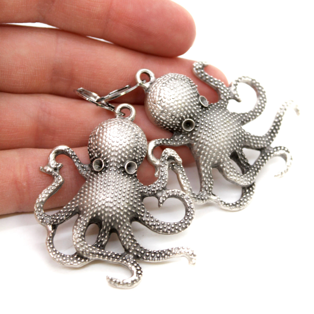 Octopus Charm Earrings - E9-37186