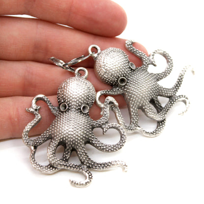 Octopus Charm Earrings - E9-37186