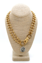 Load image into Gallery viewer, Seahorse Charm Convertible Gold Chain Necklace
