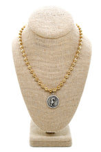 Load image into Gallery viewer, Seahorse Charm Convertible Gold Chain Necklace
