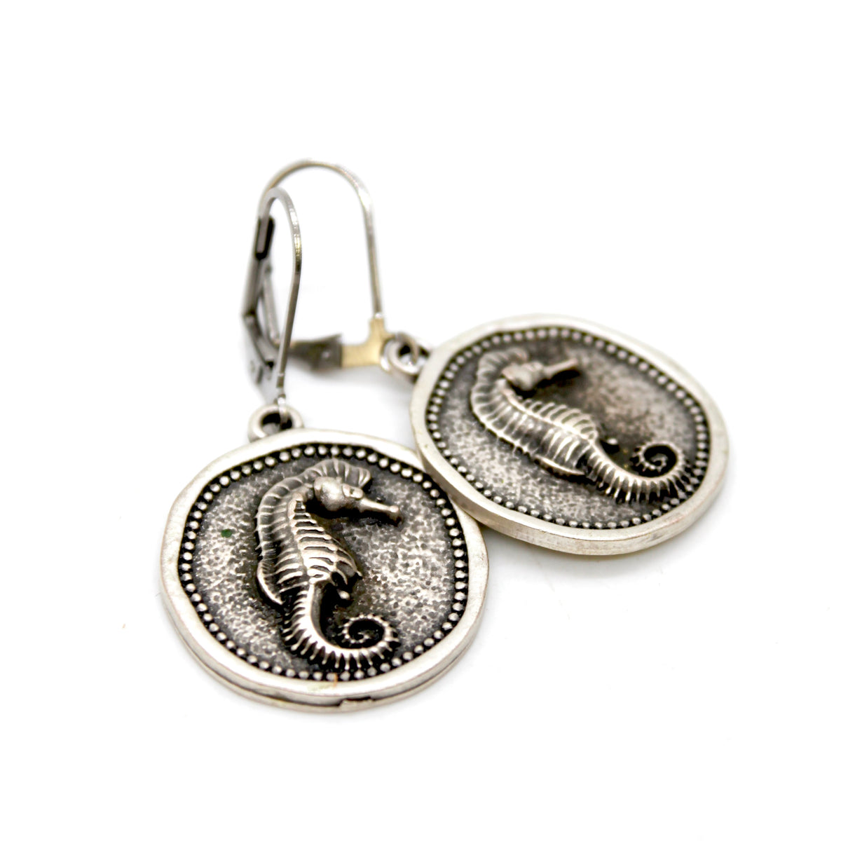 Seahorse Charm Earrings - E9-36270