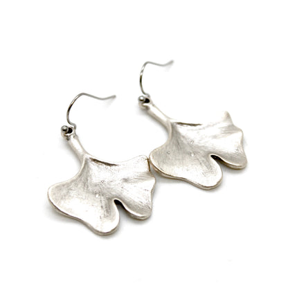 Gingko Leaf Charm Earrings - E9-9983