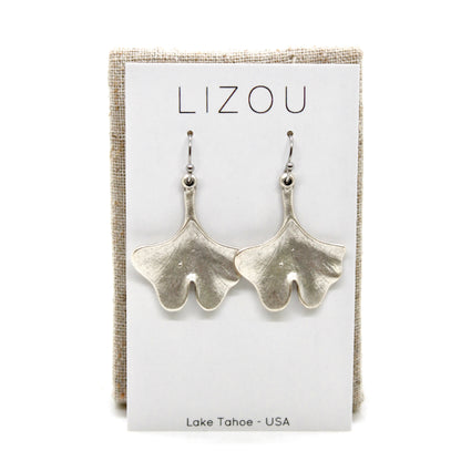Gingko Leaf Charm Earrings - E9-9983