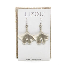 Load image into Gallery viewer, Gingko Leaf Charm Earrings - E9-9983
