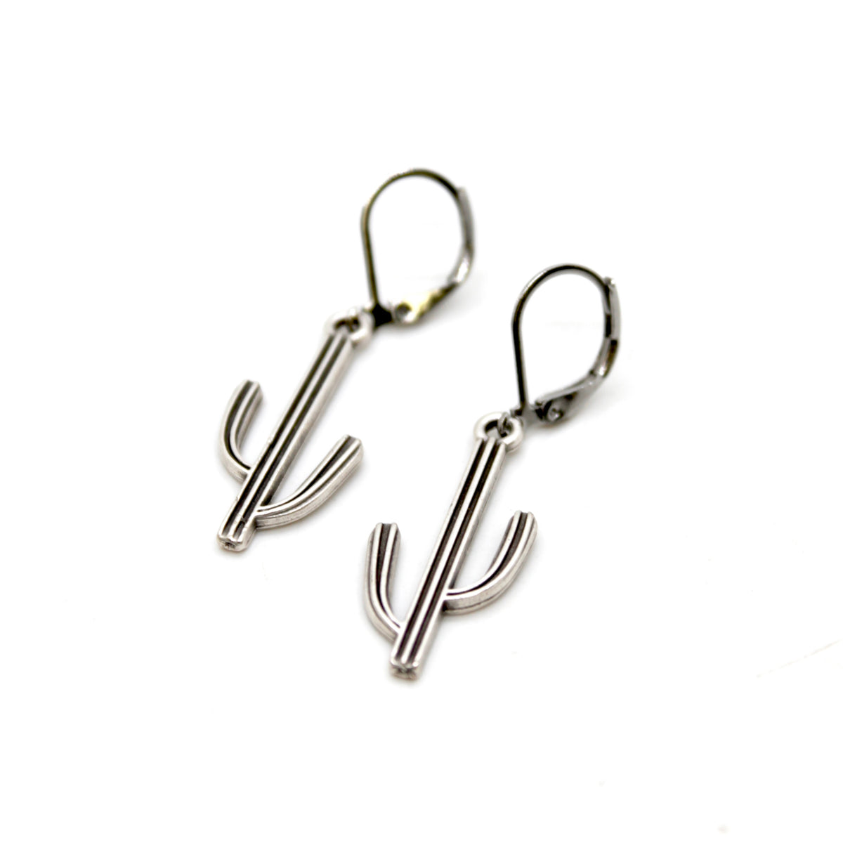 Modern Cactus Charm Earrings - E9-24519