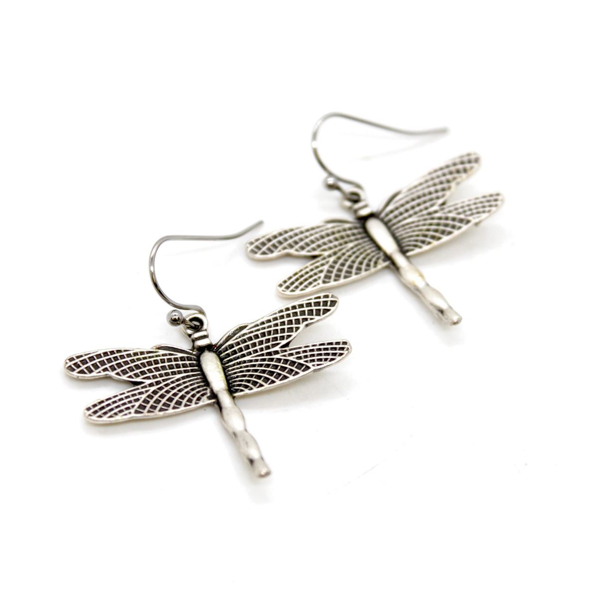 Small Dragonfly Charm Earrings - E9-22462