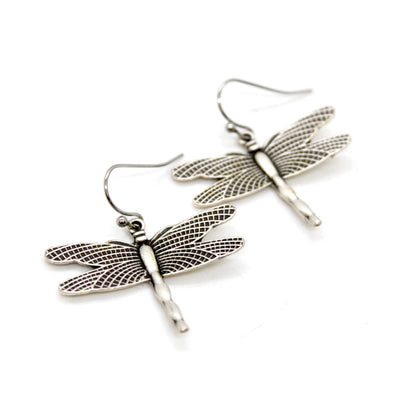 Small Dragonfly Charm Earrings - E9-22462