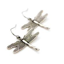 Load image into Gallery viewer, Small Dragonfly Charm Earrings - E9-22462
