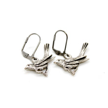 Load image into Gallery viewer, Bird on a Branch Charm Earrings - E9-22482

