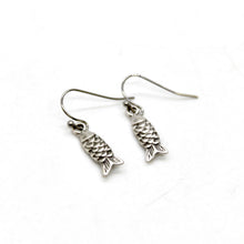 Load image into Gallery viewer, Tiny Fish Charm Earrings - E9-27398
