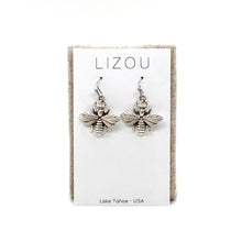 Load image into Gallery viewer, Queen Bee Charm Earrings - E9-27618
