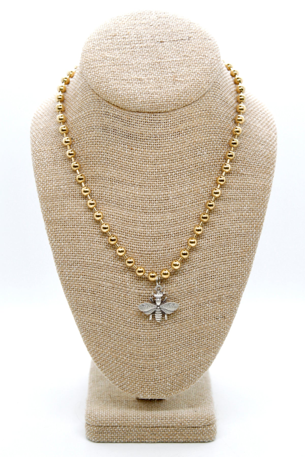 Queen Bee Convertible Gold Chain Necklace