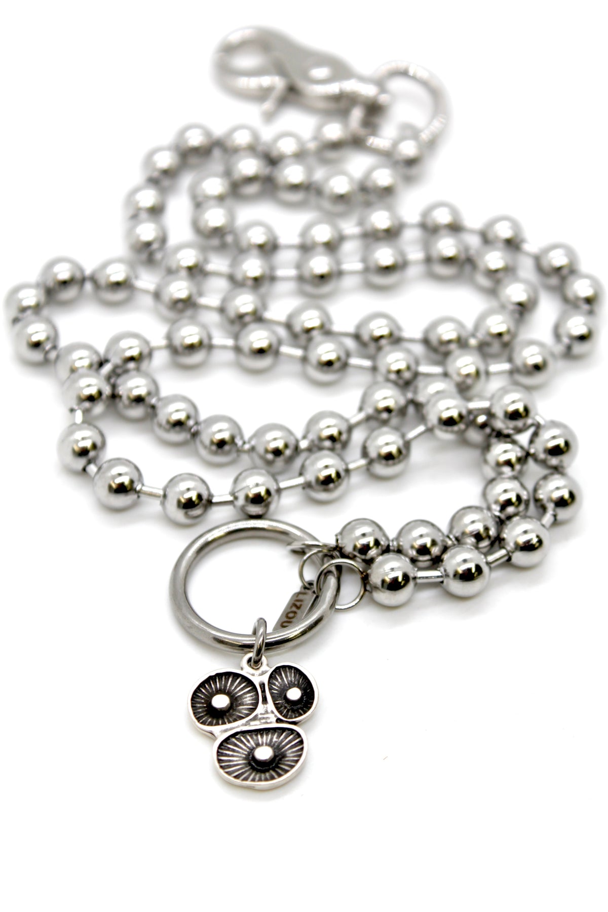 Coral Reef Charm Convertible Silver Chain Necklace