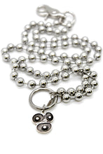 Load image into Gallery viewer, Coral Reef Charm Convertible Silver Chain Necklace

