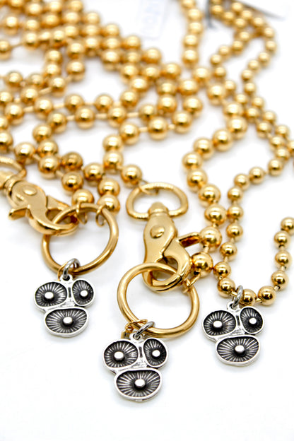 Coral Reef Charm Convertible Gold Chain Necklace