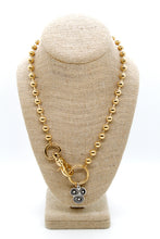 Load image into Gallery viewer, Coral Reef Charm Convertible Gold Chain Necklace
