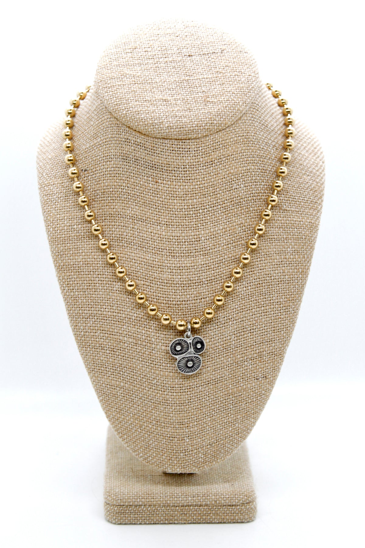 Coral Reef Charm Convertible Gold Chain Necklace