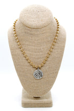 Load image into Gallery viewer, Desert Cactus Night Charm Convertible Gold Chain Necklace
