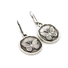 Load image into Gallery viewer, Butterfly Insect Charm Earrings - E9-37757

