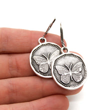 Load image into Gallery viewer, Butterfly Insect Charm Earrings - E9-37757
